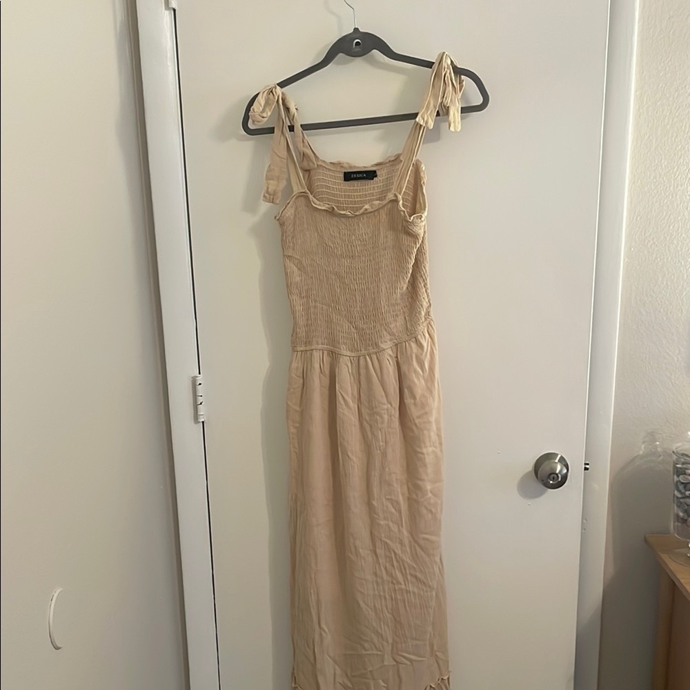 Beige Maxi Dress